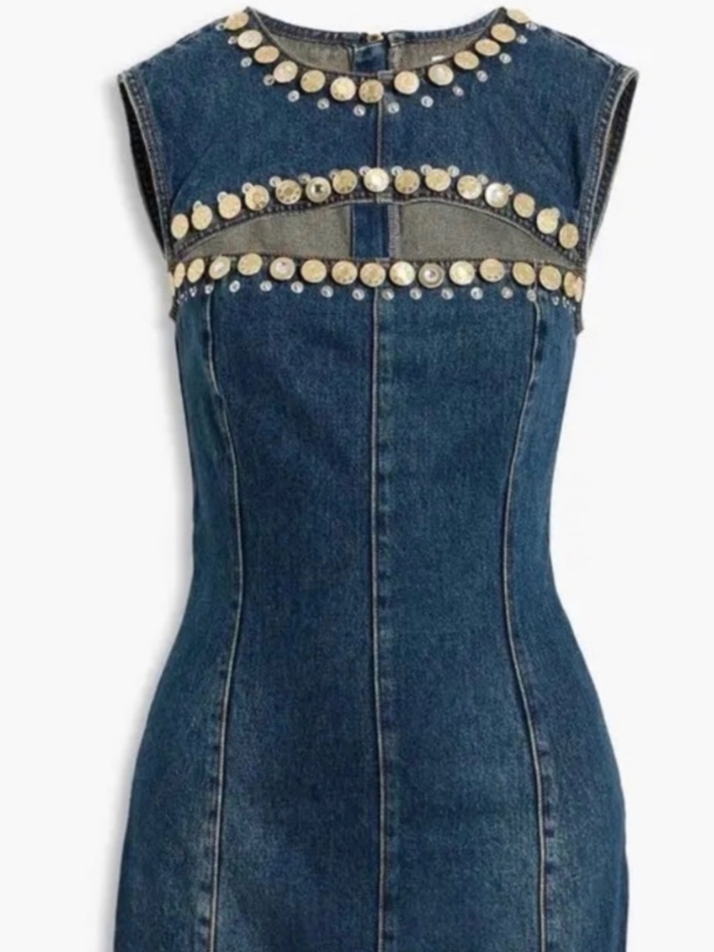 Area denim dress